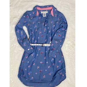 H&M Girls Shirt Dress with belt